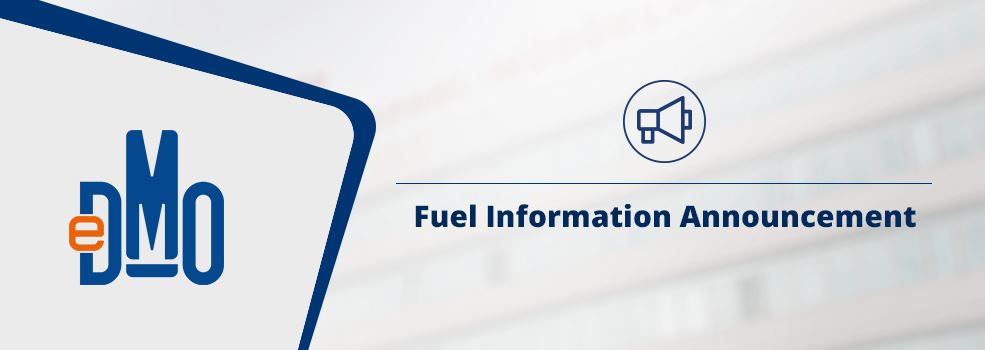 Fuel Information Announcement